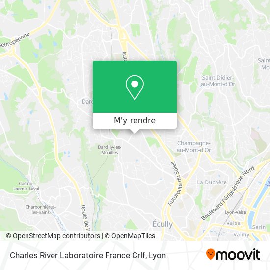 Charles River Laboratoire France Crlf plan