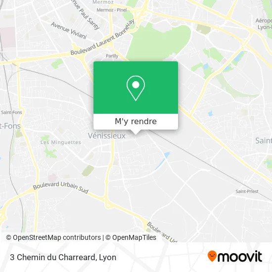 3 Chemin du Charreard plan