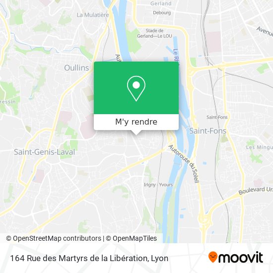 164 Rue des Martyrs de la Libération plan