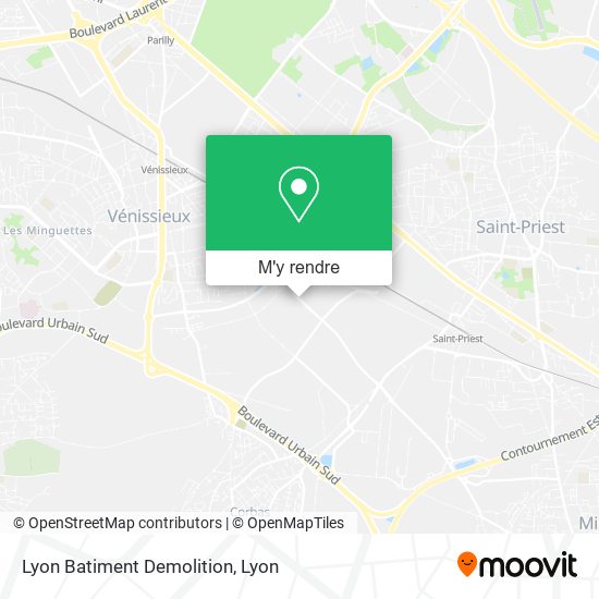 Lyon Batiment Demolition plan