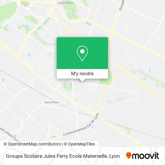 Groupe Scolaire Jules Ferry Ecole Maternelle plan
