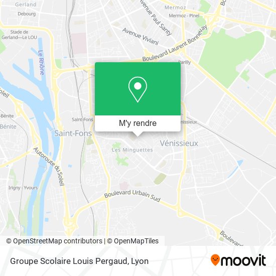Groupe Scolaire Louis Pergaud plan