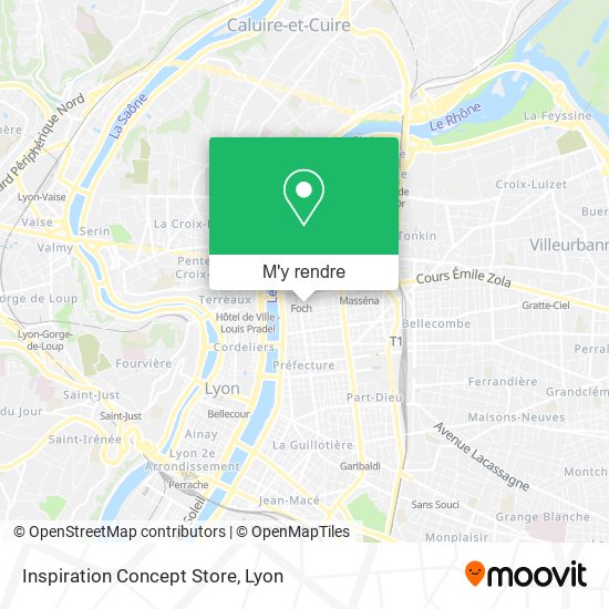 Inspiration Concept Store plan
