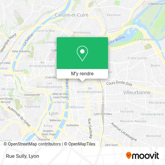 Rue Sully plan