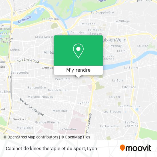 Cabinet de kinésithérapie et du sport plan