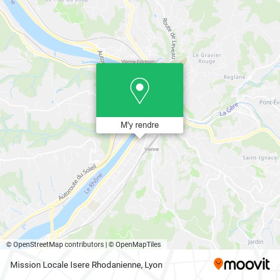 Mission Locale Isere Rhodanienne plan