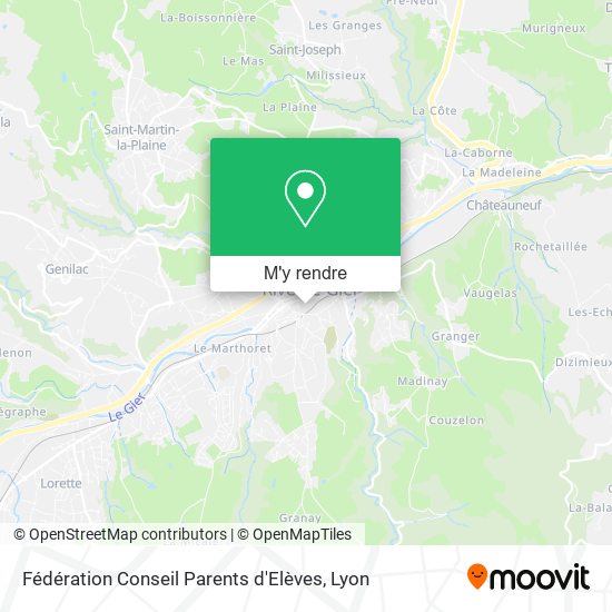 Fédération Conseil Parents d'Elèves plan
