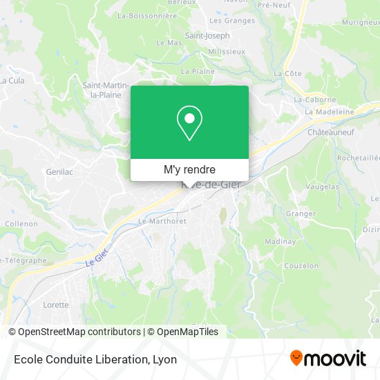 Ecole Conduite Liberation plan