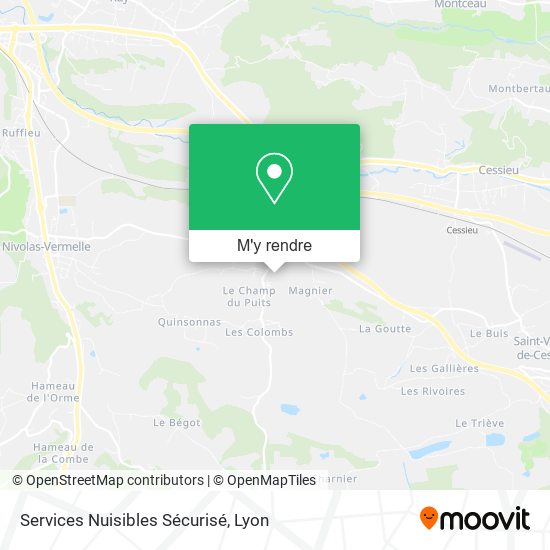 Services Nuisibles Sécurisé plan