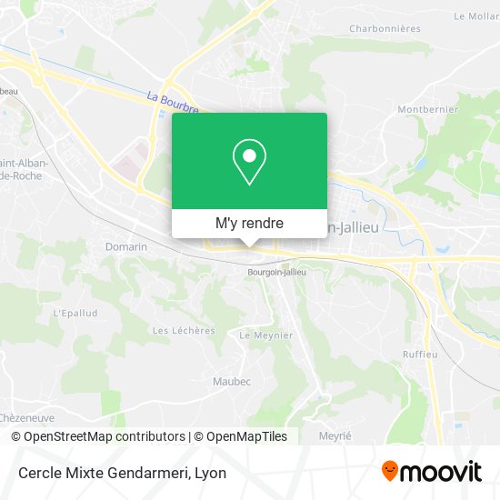 Cercle Mixte Gendarmeri plan