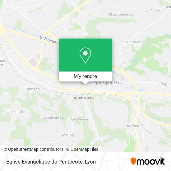 Église Evangélique de Pentecôte plan