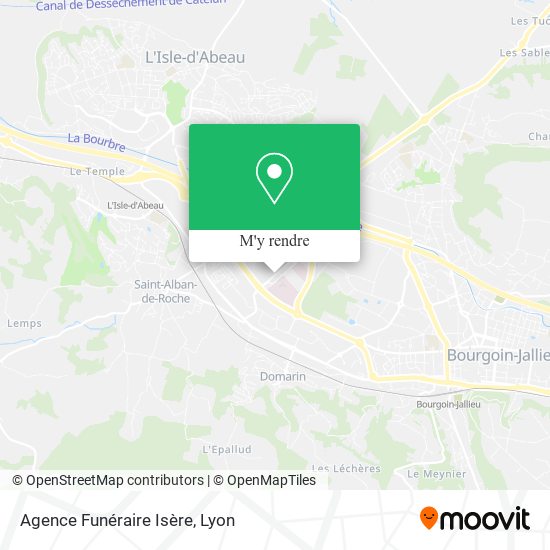 Agence Funéraire Isère plan