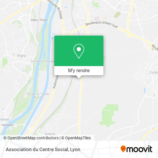 Association du Centre Social plan