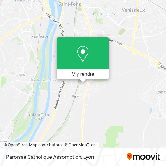 Paroisse Catholique Assomption plan