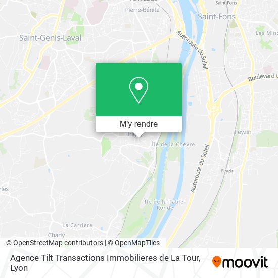 Agence Tilt Transactions Immobilieres de La Tour plan