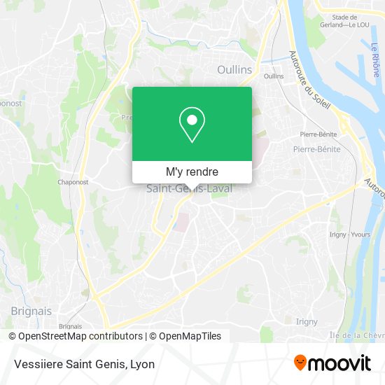 Vessiiere Saint Genis plan