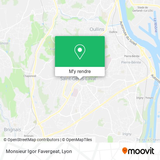 Monsieur Igor Favergeat plan