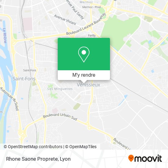 Rhone Saone Proprete plan