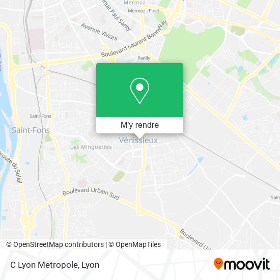 C Lyon Metropole plan