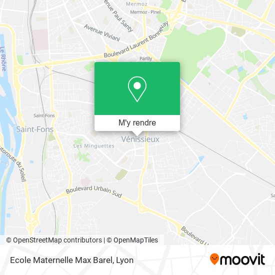 Ecole Maternelle Max Barel plan