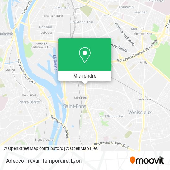 Adecco Travail Temporaire plan