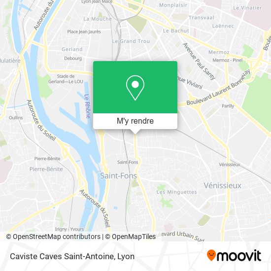 Caviste Caves Saint-Antoine plan