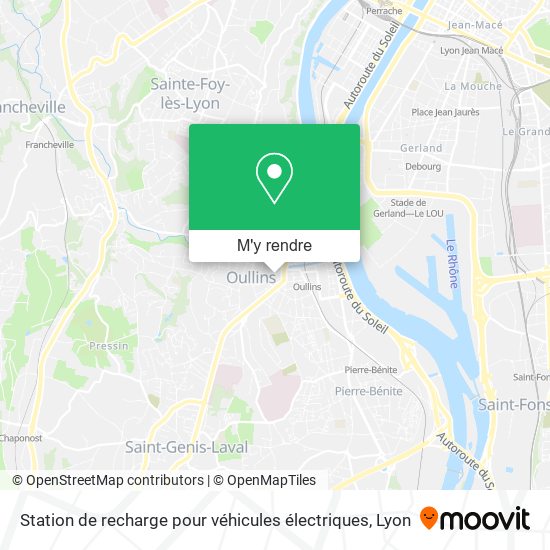 Station de recharge pour véhicules électriques plan