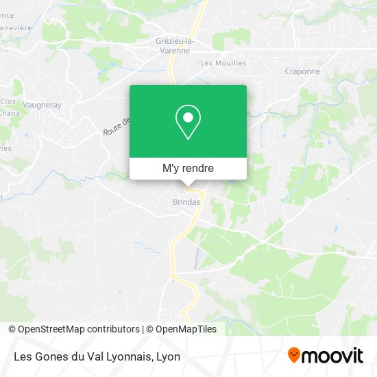 Les Gones du Val Lyonnais plan