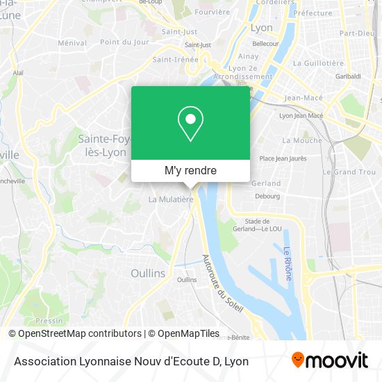 Association Lyonnaise Nouv d'Ecoute D plan