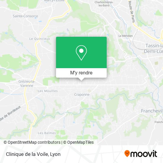 Clinique de la Voile plan