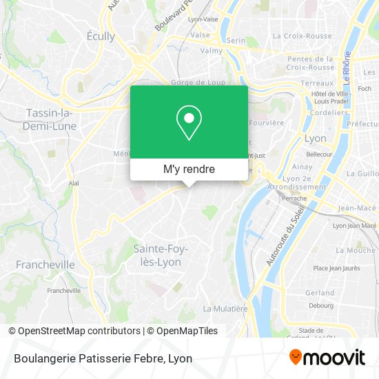 Boulangerie Patisserie Febre plan