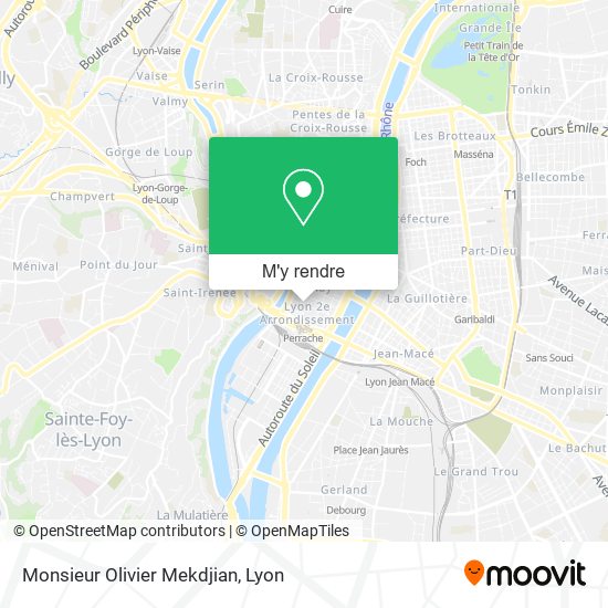 Monsieur Olivier Mekdjian plan
