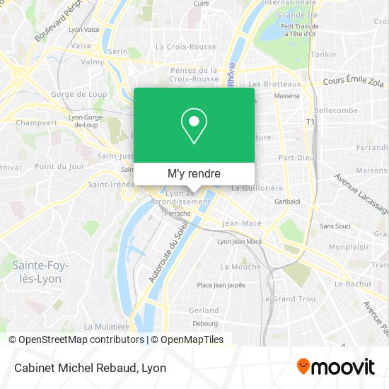 Cabinet Michel Rebaud plan
