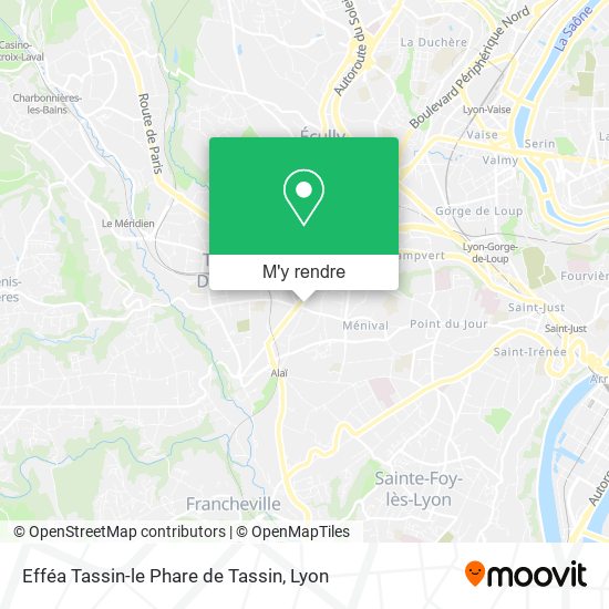 Efféa Tassin-le Phare de Tassin plan
