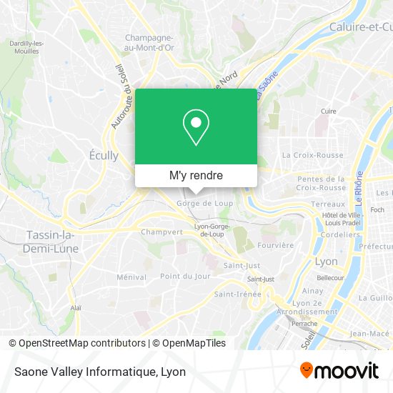 Saone Valley Informatique plan