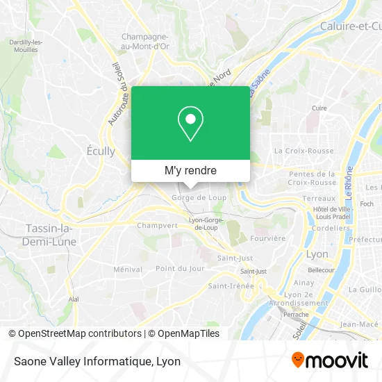 Saone Valley Informatique plan