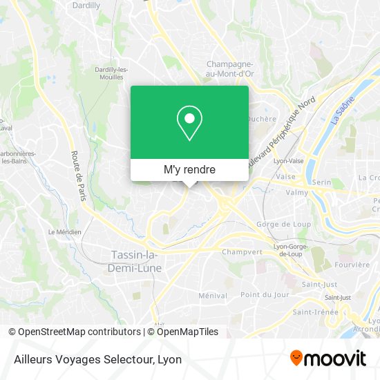 Ailleurs Voyages Selectour plan