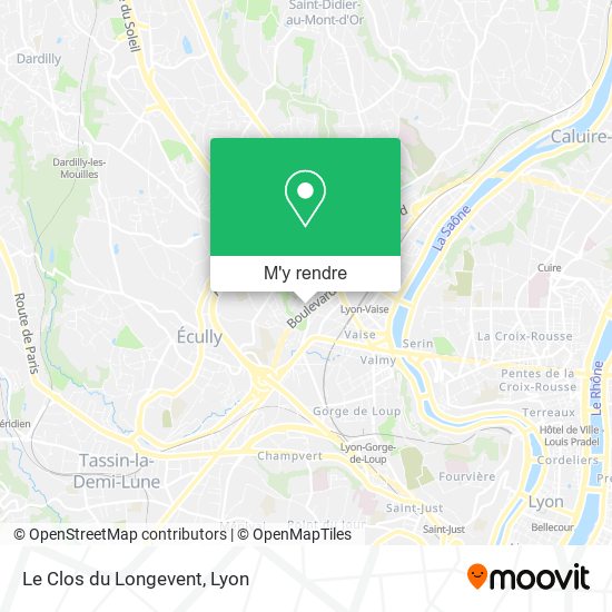 Le Clos du Longevent plan