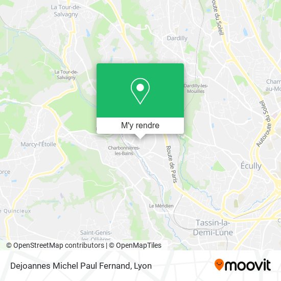 Dejoannes Michel Paul Fernand plan