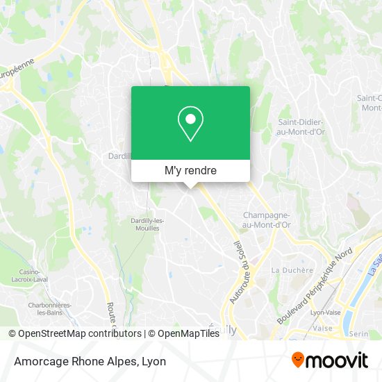 Amorcage Rhone Alpes plan