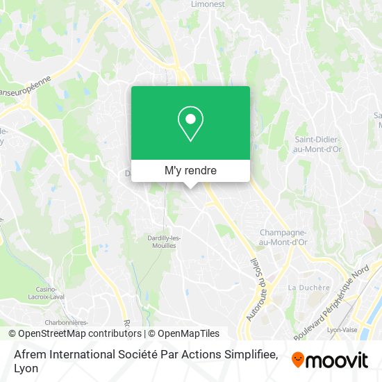 Afrem International Société Par Actions Simplifiee plan