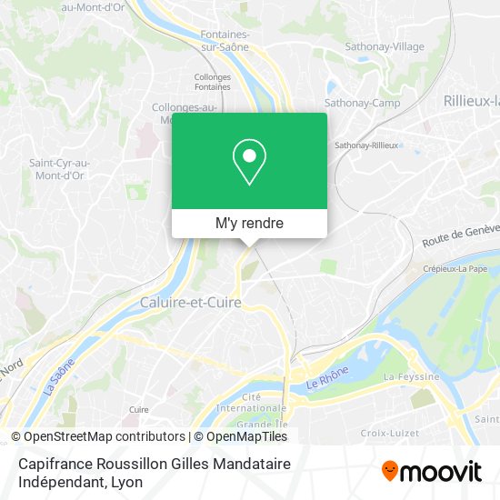 Capifrance Roussillon Gilles Mandataire Indépendant plan