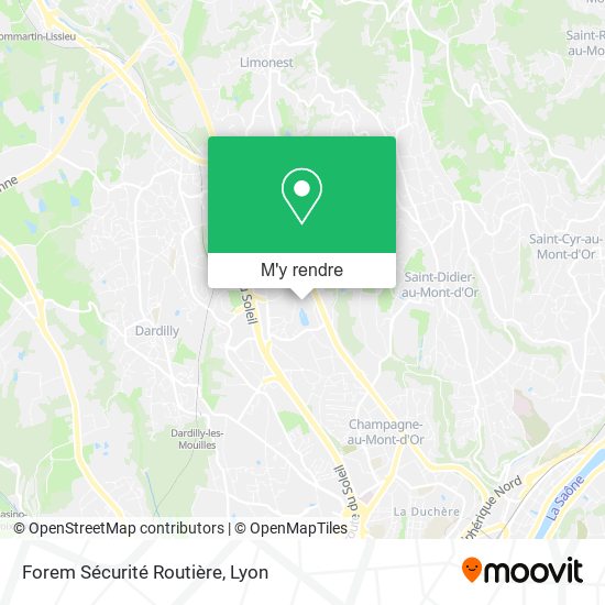 Forem Sécurité Routière plan