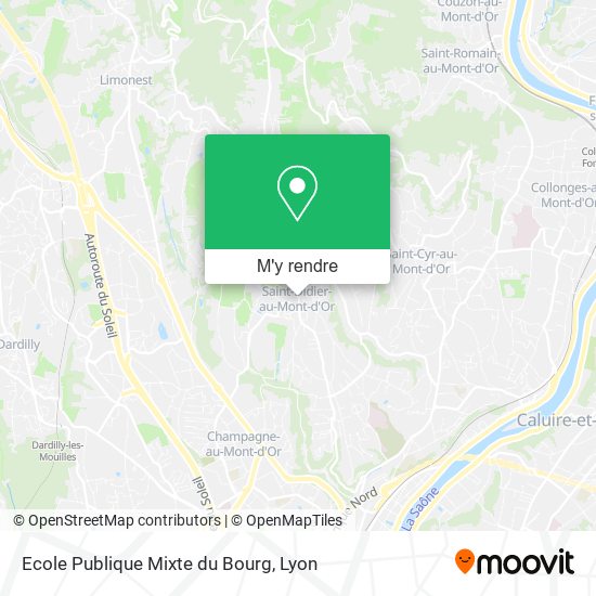 Ecole Publique Mixte du Bourg plan