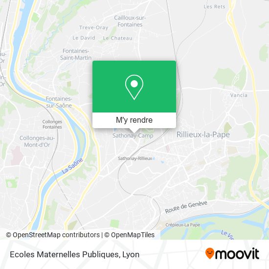 Ecoles Maternelles Publiques plan