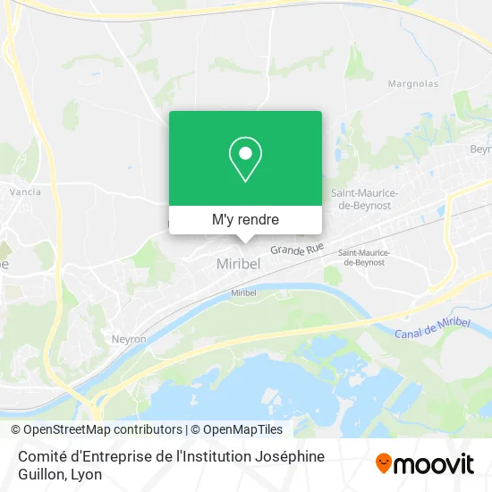 Comité d'Entreprise de l'Institution Joséphine Guillon plan