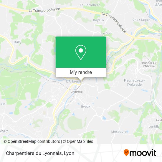 Charpentiers du Lyonnais plan