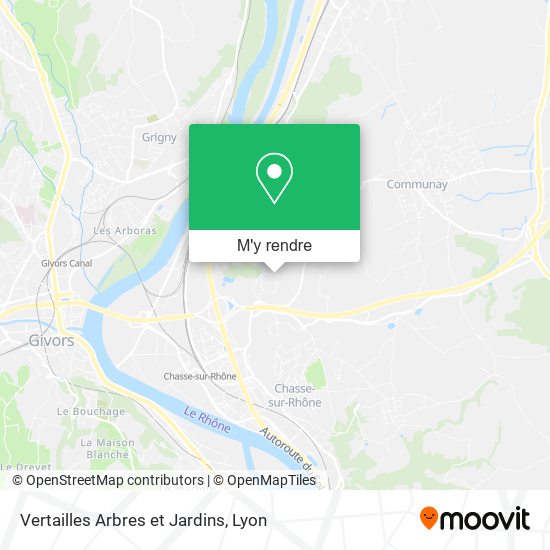 Vertailles Arbres et Jardins plan