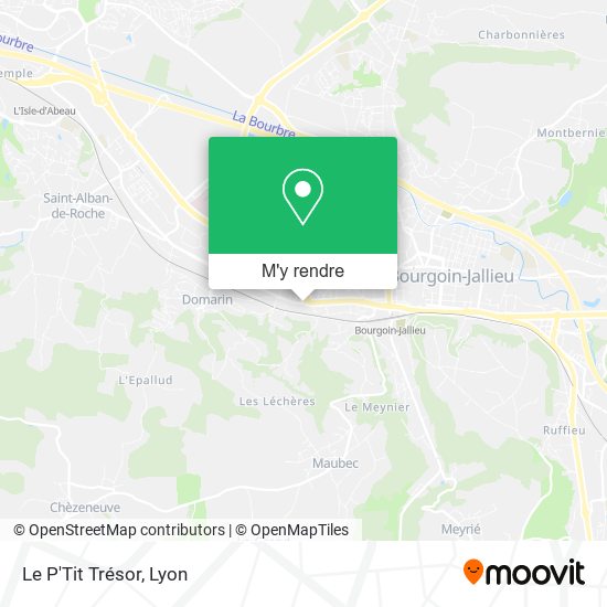 Le P'Tit Trésor plan