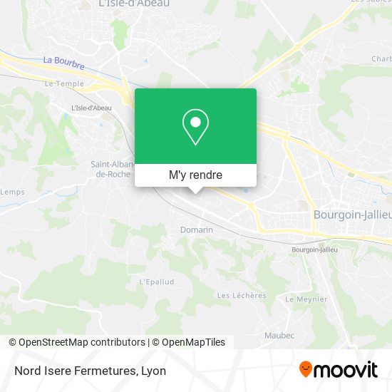 Nord Isere Fermetures plan